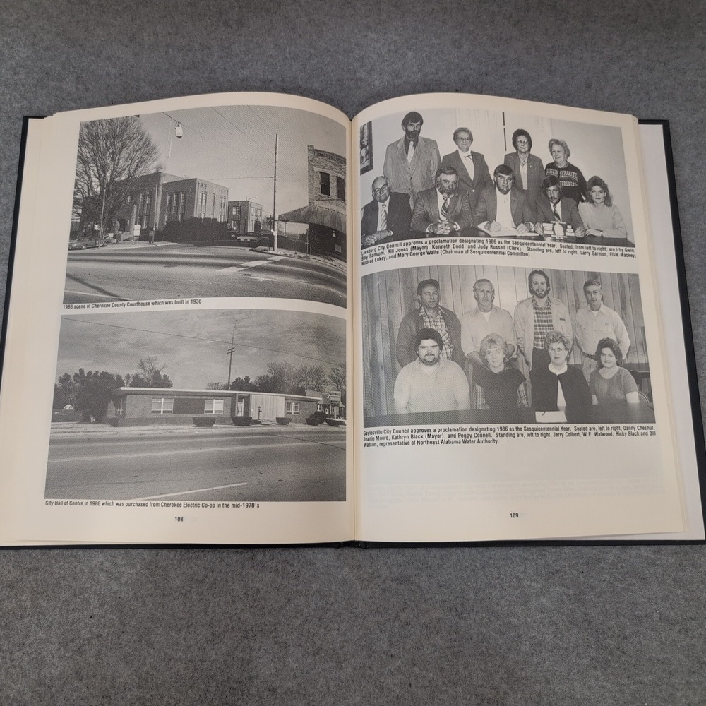 Cherokee County Alabama A Pictorial History 1836-1986 Hardcover Book Centre - Picture 6 of 6